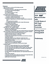 DataSheet ATmega16U4 pdf